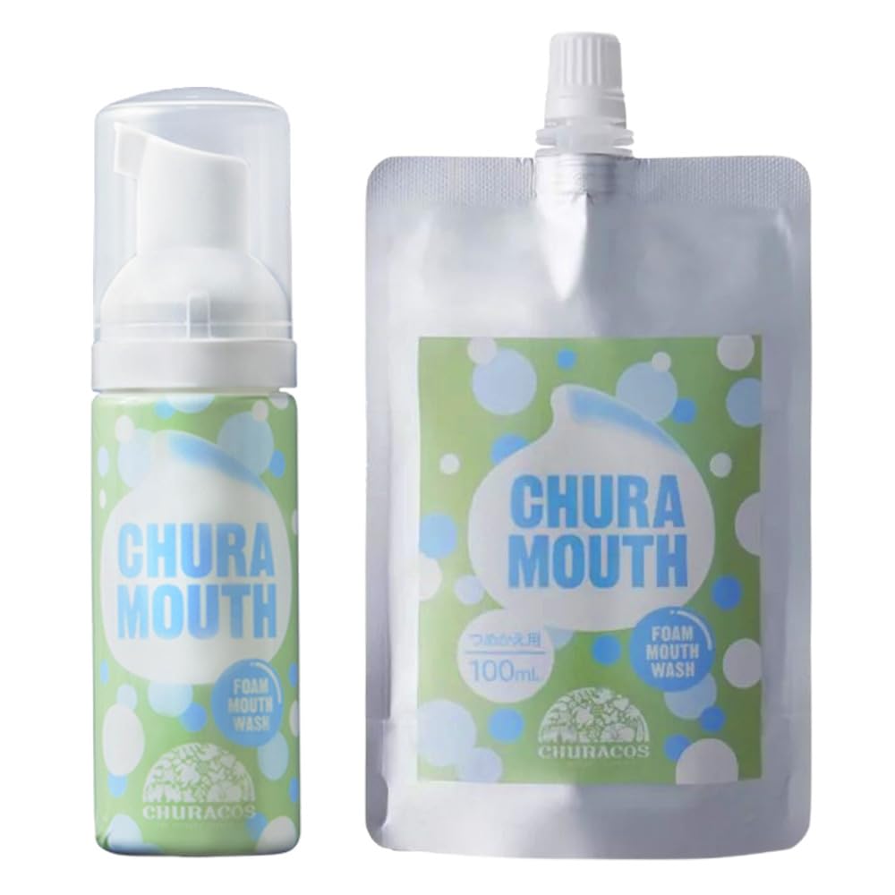 

Churamouse 1 refill pouch usage booklet included Churacos oral bad breath tooth periodontitis foaming refreshing Day gift [Quasi-drug] piece,