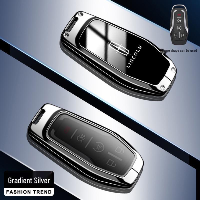 

Високоякісна металева пряжка-чохол для ключа для Lincoln MKC, MKZ, MKX (2014-2017)