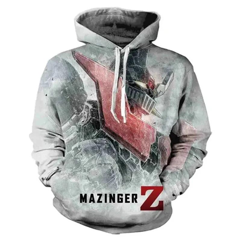 

Аниме Mazinger Z Hoodies 3D Print Hoodie для мужчин/женщин с длинным рукавом Fashion Hooded Men Fashion Kids Hoodie Y2K Unisex Clothing 6XL