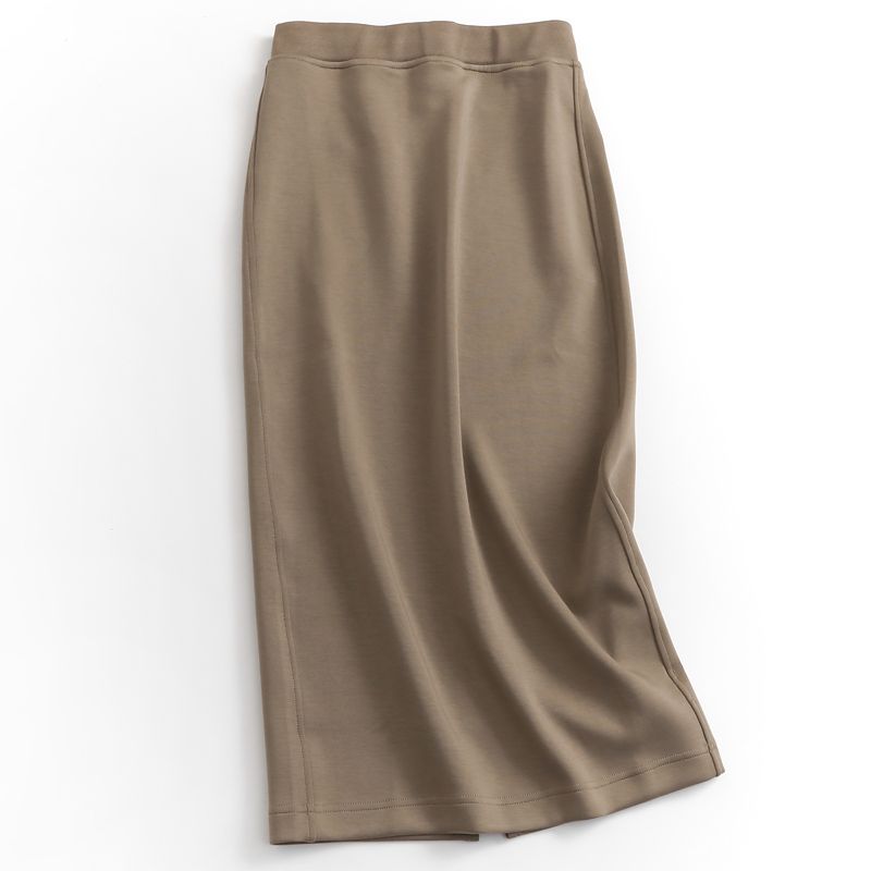 

X248 Pure Color Slimming Silm K-style Summer Bodycon Dress CAMEL L