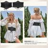 Meier Corset Wide Belt Elastic Waist Slimming Look Elastic Waist Waistband