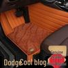Dodge Caliber Waterproof Anti-Slip Double-Layer Car Floor Mats with High-Edge Full Coverage
