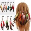 Party Extensions Comb Headdress Novelty Hairclips Indian Hippie Headpieces Headband Headwear Feather Hair Rope