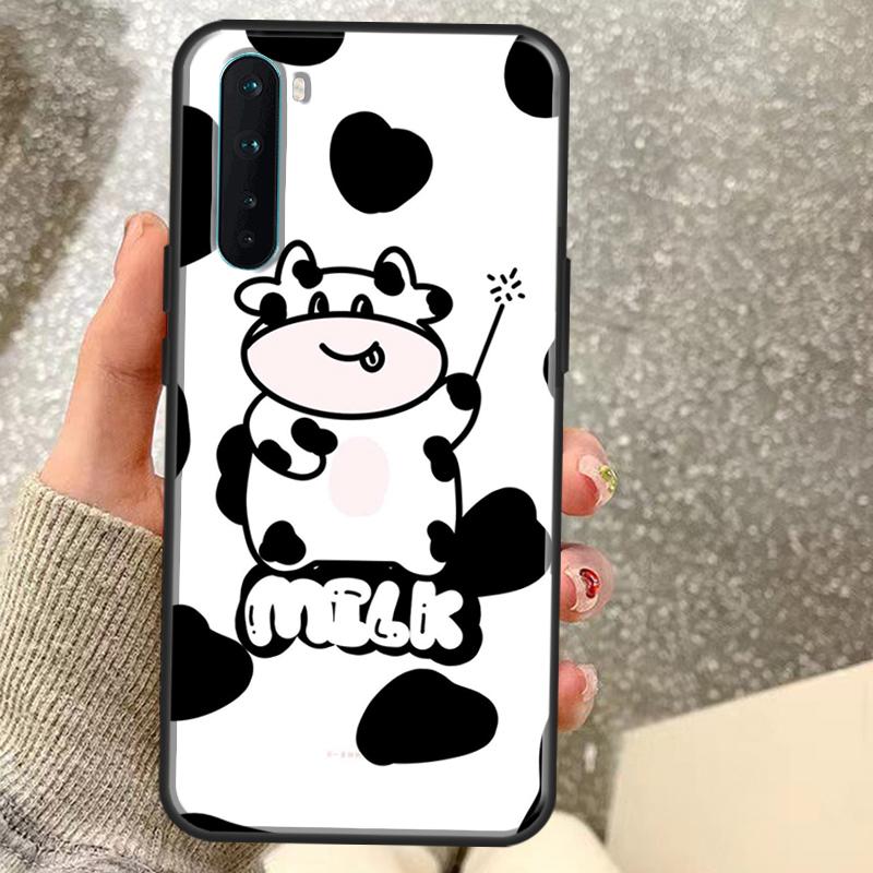 Dairy Cattle Cow Speckle Case For OnePlus 13T 10T 8T 10 Pro 15 13 12 11 15R 13R 12R Nord CE 5 2 3 4 Lite N20 N30 Coque