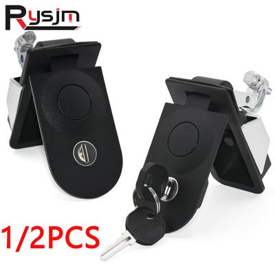 1/2PCS Compression Locks Latch Handle Tool Box T-toolbox Lock With Keys For Horse Floats Trailers Truck Boat RV Accessories