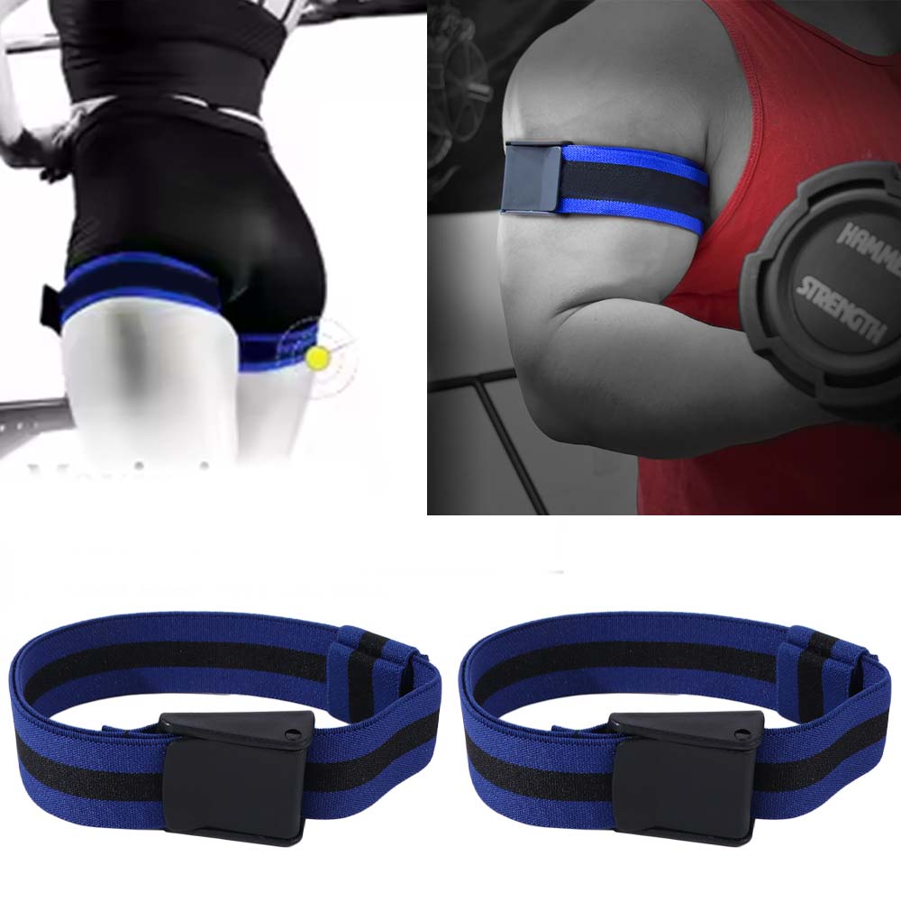 Fast Muscle Growth Blood Flow Restriction Bands Arm Wraps BFR Training Belts  Weight Lifting