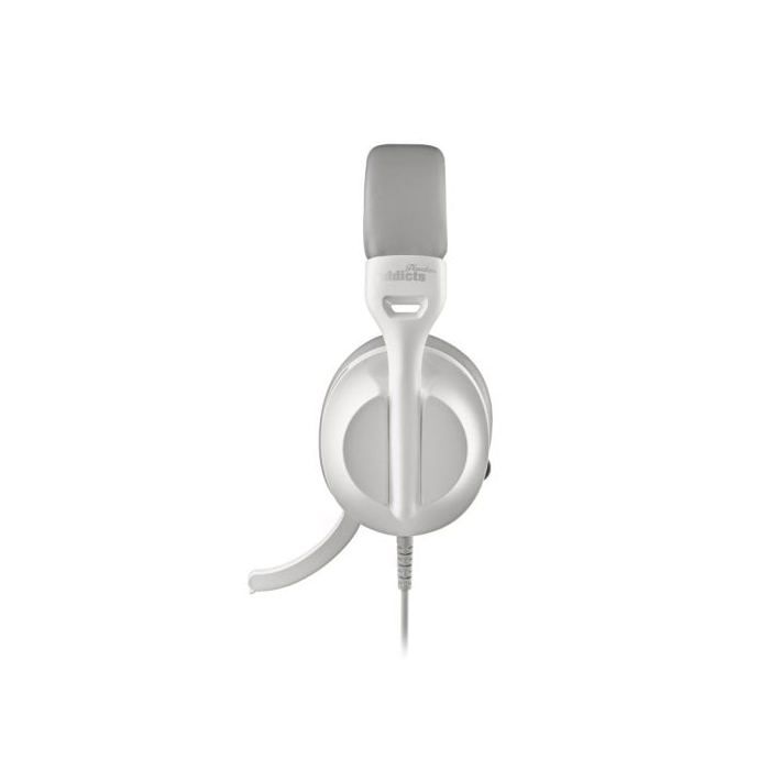 Auriculares - NGS - USB-C/USB-A - Com microfone - Cancelamento de ruído - Branco