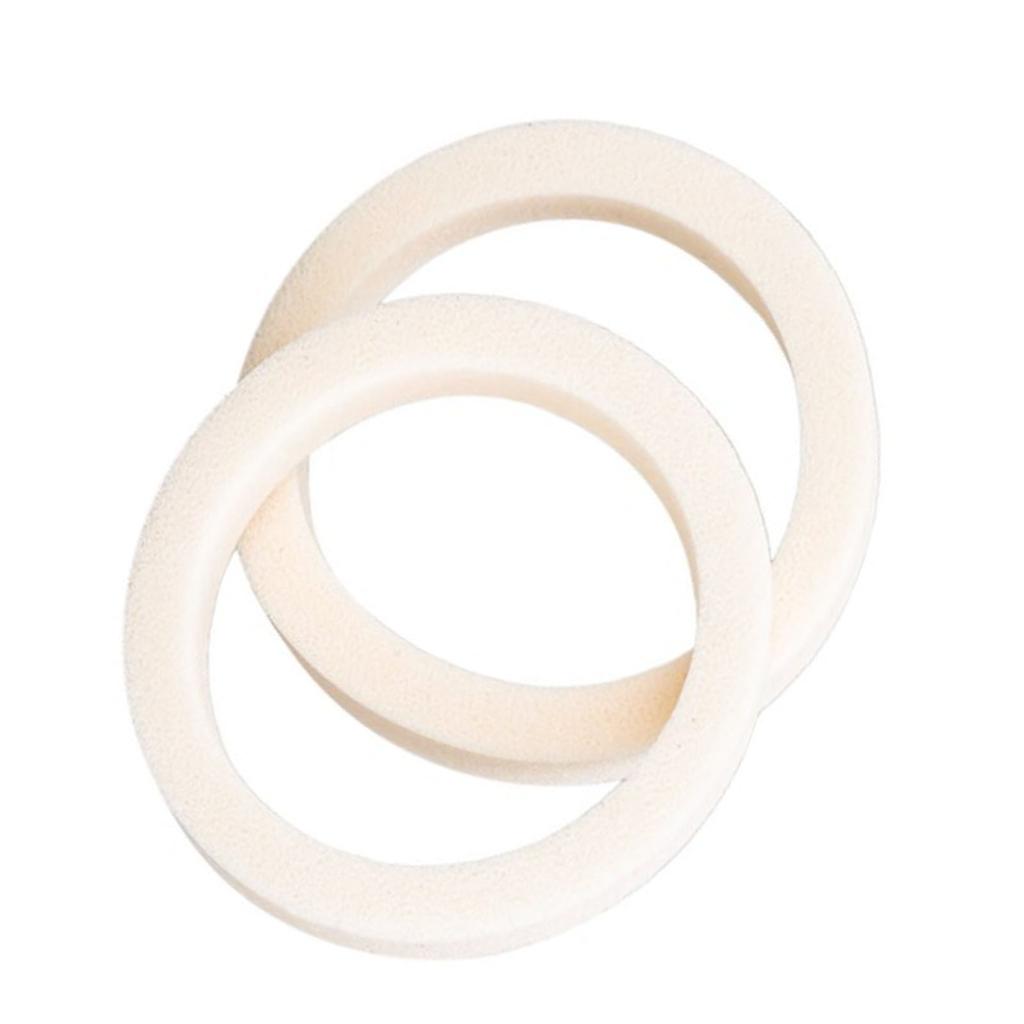 2PCS Bicycle Front Fork Oil Absorbing Sponge High Density Ring Oil Sealed Foam for Mountain Road