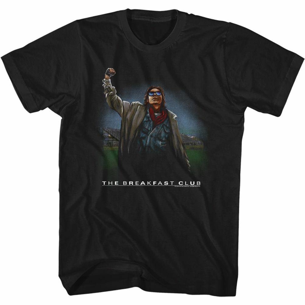 Breakfast Club Fist Pump Black Adult T-Shirt XXXL
