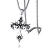Cross Cross Clavicle Chains Stainless Steel Cross Choker Pendant Cross Necklaces  Birthday Gifts