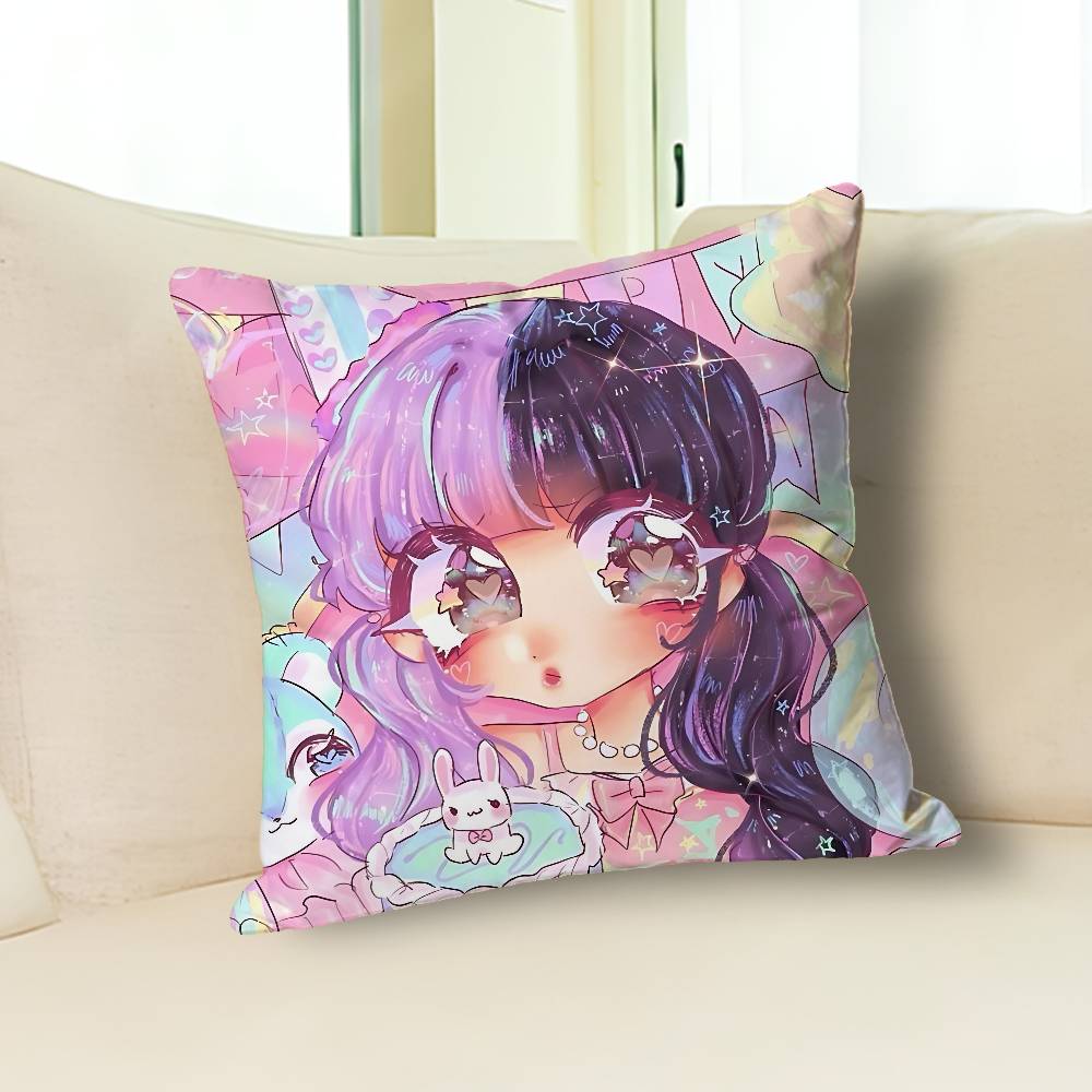 M-Melanie Singer M-Martinez Anime Celebrity Merchandise All-Match Printed Pillow Case Sofa Car Office Room Decoration Protector
