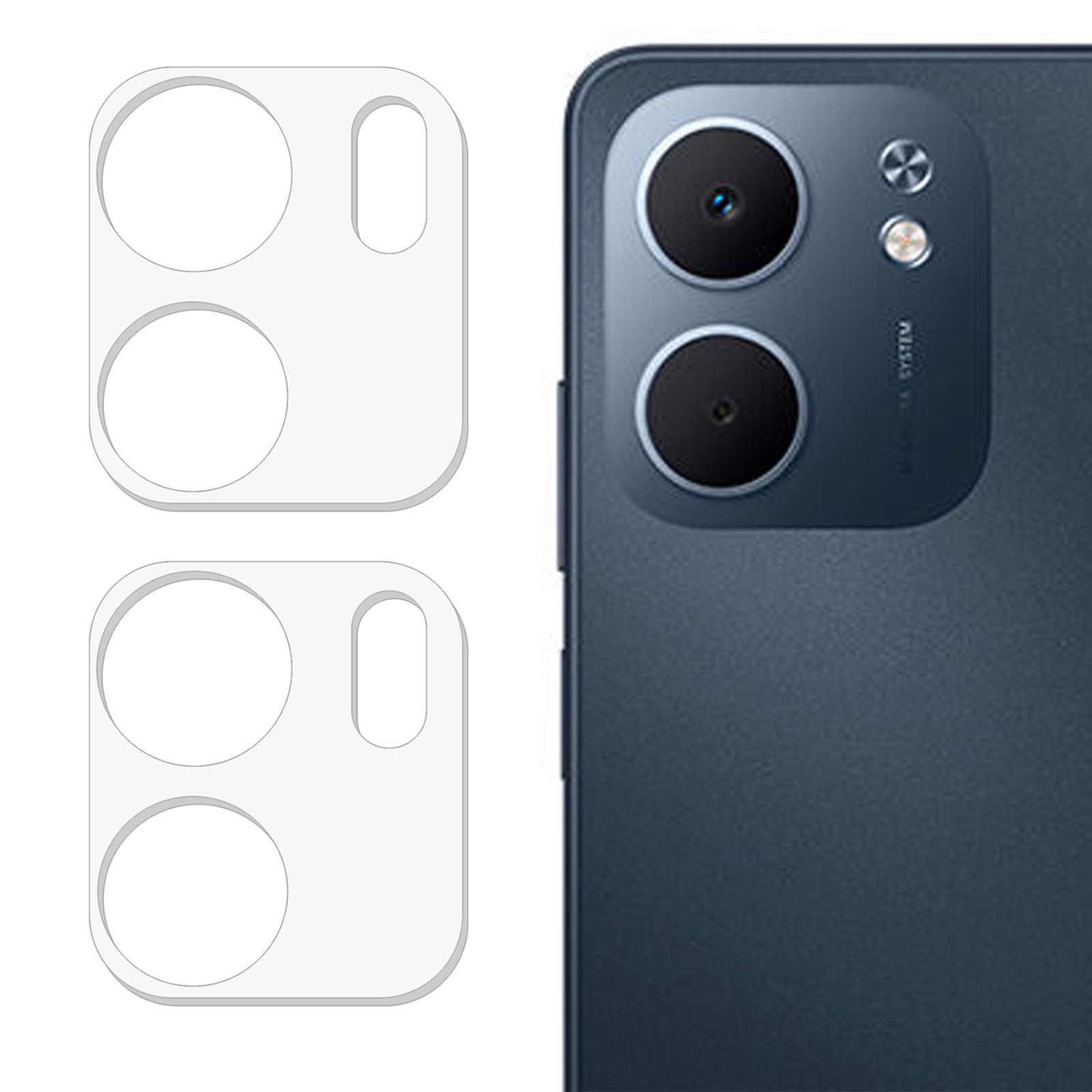 

2Pcs For Oppo A5x 4G/5G Camera Lens Protector 3D Arc Edge Anti-Scratch Tempered Glass Lens Film A