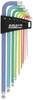 ASH 9-Color Hexagon Ball Point Wrench Set of 9 (AQUS910)