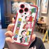 Cartoon C-Crayon S-Shinchan Clear Phone Case For Samsung Galaxy S26 S25 S24 S23 S22 S21 S20 FE S10 PLUS S30 S11E ULTRA EDGE Case