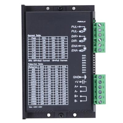 Stepper Motor Driver DSP Controller Digital 1.4A?5.6A Adjustable DM556 for 57 60 86 Step