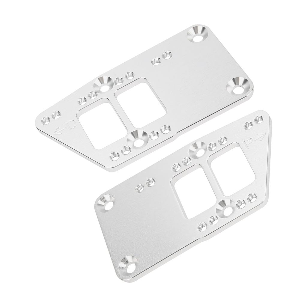 2pcs Engine Swap Bracket Conversion Plate Aluminium Alloy Replacement for Chevrolet LS1 LS2 LS3 LS6 LS Engine