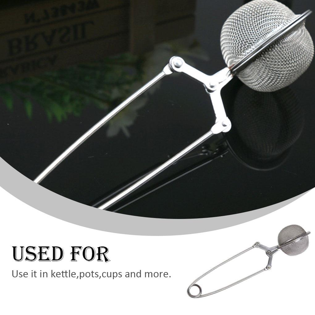 Stainless Steel Tea Infuser Drink Cup Loose Leaf Strainer Tealeaf Holder Filter Small Herb Kitchen Accessories
