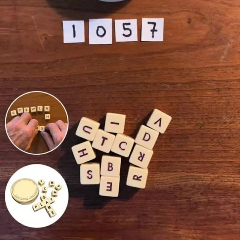 Engaging Crossword Solitaire Game In Elegant Silver And Gold Boxes For Family Fun