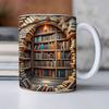 Bibliotheksregal Keramik Kaffee Mark Becher Lese Buch Fan Wasserbecher