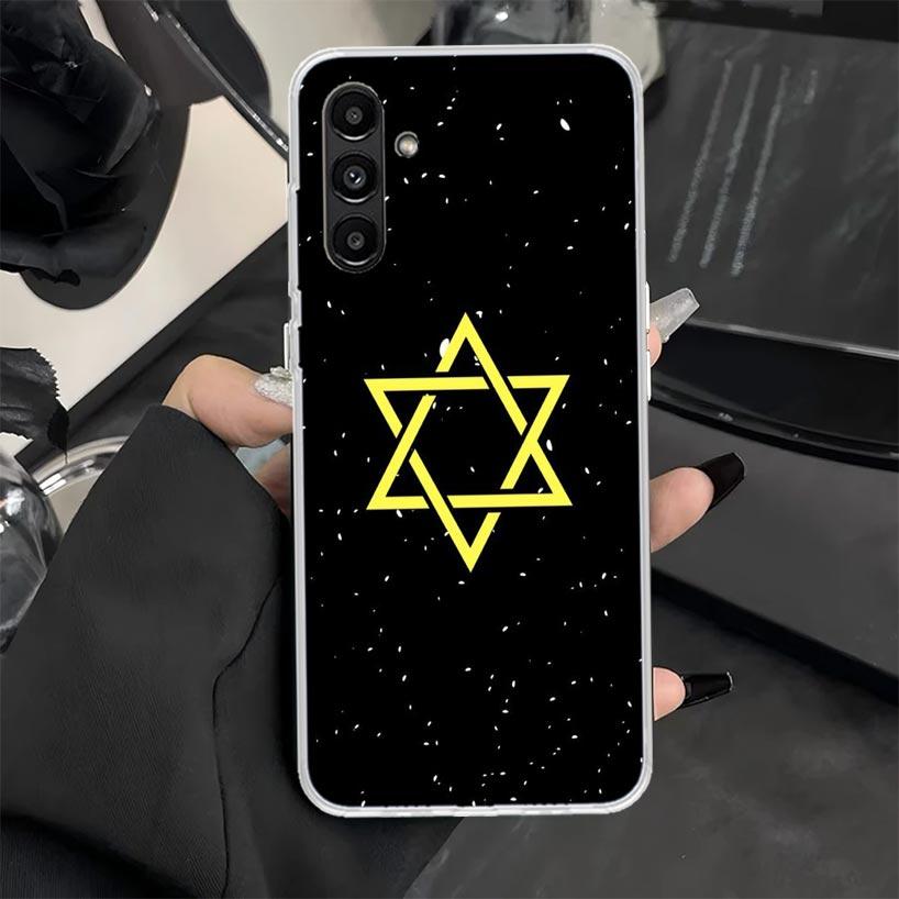 David Jewish Star Symbol Phone Case for Samsung Galaxy A16 A26 A36 A56 A15 A14 A13 A12 A55 A54 A53 A25 A24 A23 A35 A34 A33 A05S