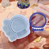 Crystal  Shape Shaker Silicone Moulds Resin Shaker Molds Resin Casting Mould Silicone Material for  Pendant Craft