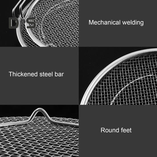 Stainless Steel Food Grade Strainer Rapid Cooling Extended Handle Design Filter Household Supplies