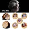 Elizabeth Queen 5pcs Ii Commemoration Coins Set Medallion Coin Jubilee Platinum
