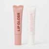 EVERDIVA Lip Gloss 2-Piece Set | Hydrating, Non-Sticky Gloss for Shiny Lips | Long-Lasting, Lightweight, Moisturizing Lip Gloss Duo for Everyday We