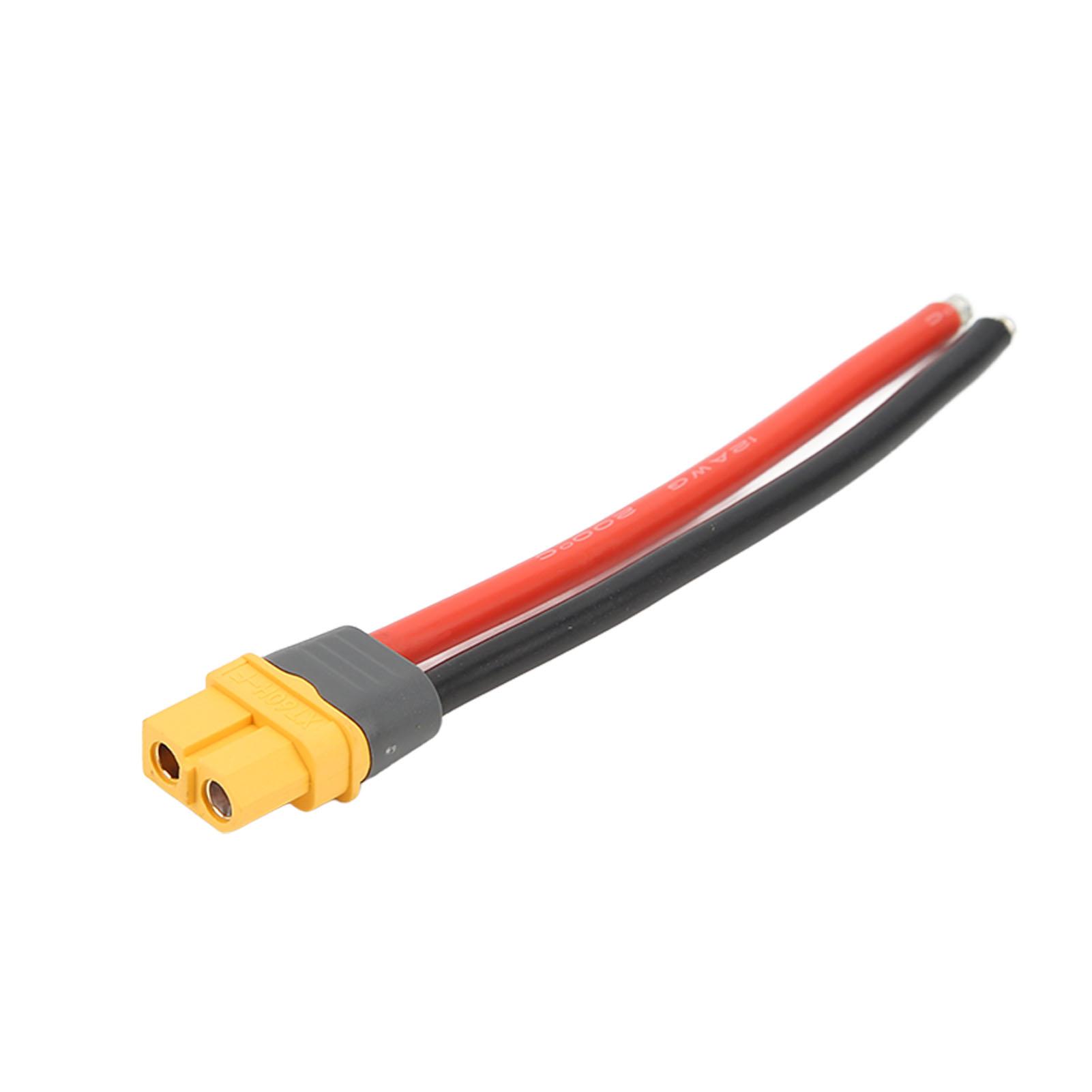 

XT60H Plug Female Connector with 12AWG Silicon Wire for RC Lipo Battery FPV Drone Accessories