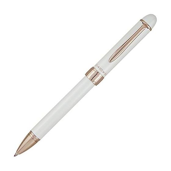 Sailor Pen Multifunction Pen 2-Color + Mechanical Pencil Fascine3 White 16-0325-210 Rose Gold Pearl Finish Adult Cute Ballpoint Pen Mechanical Pencil