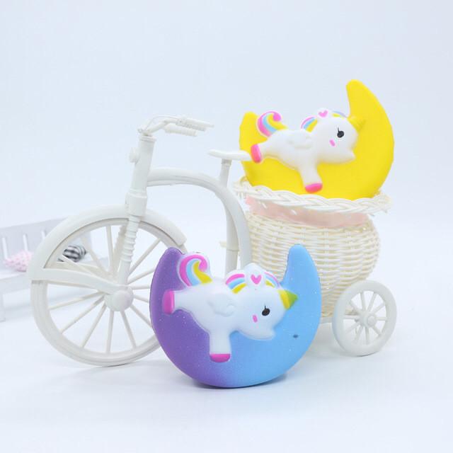 Flying Horse Moon Squishy Toy With Slow Rebound For Stress Relief And Gift Use