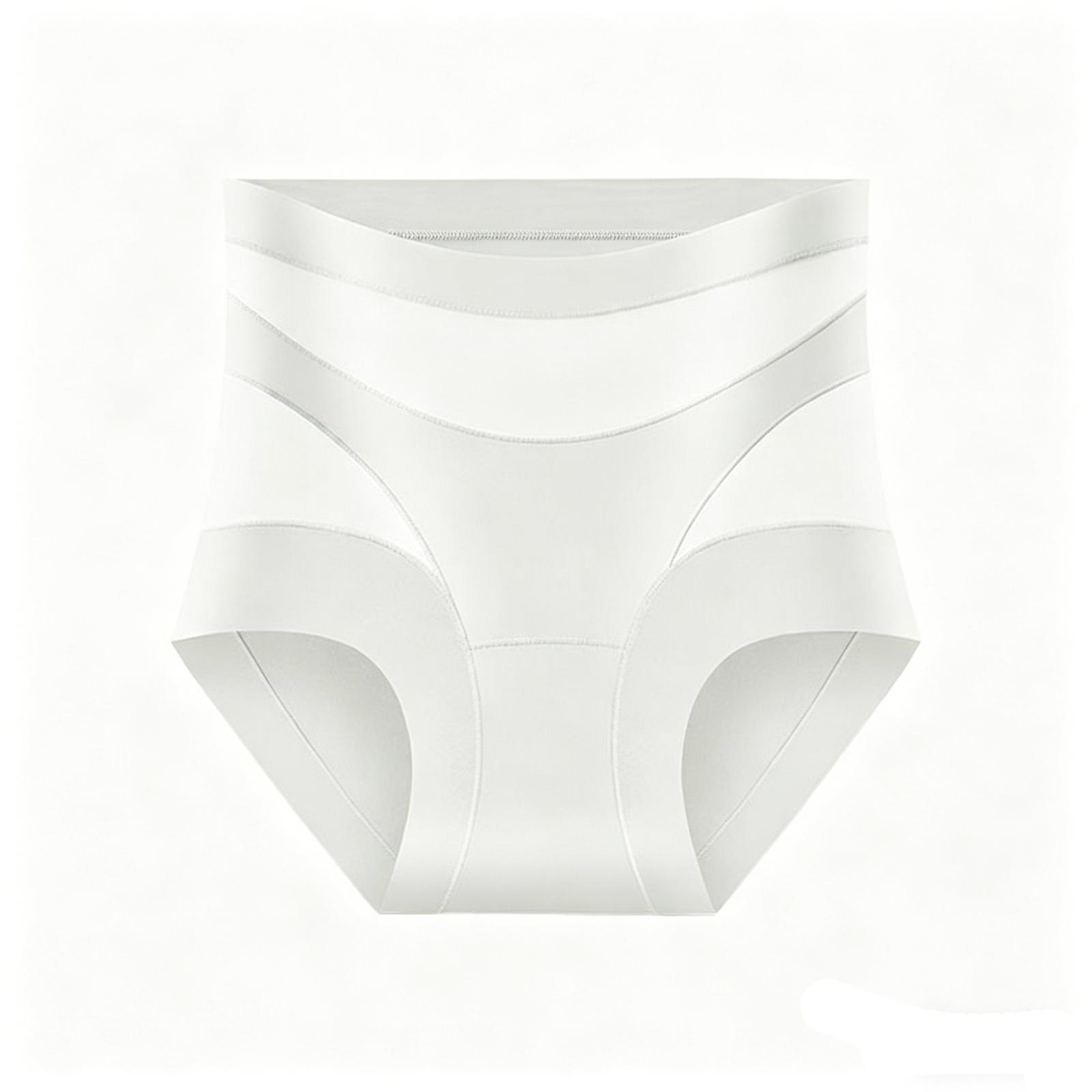 

Women s High Waisted, Abdominal Shaping Underwear, Thin, Comfortable, Seamless, Breathable Underwear XL білий