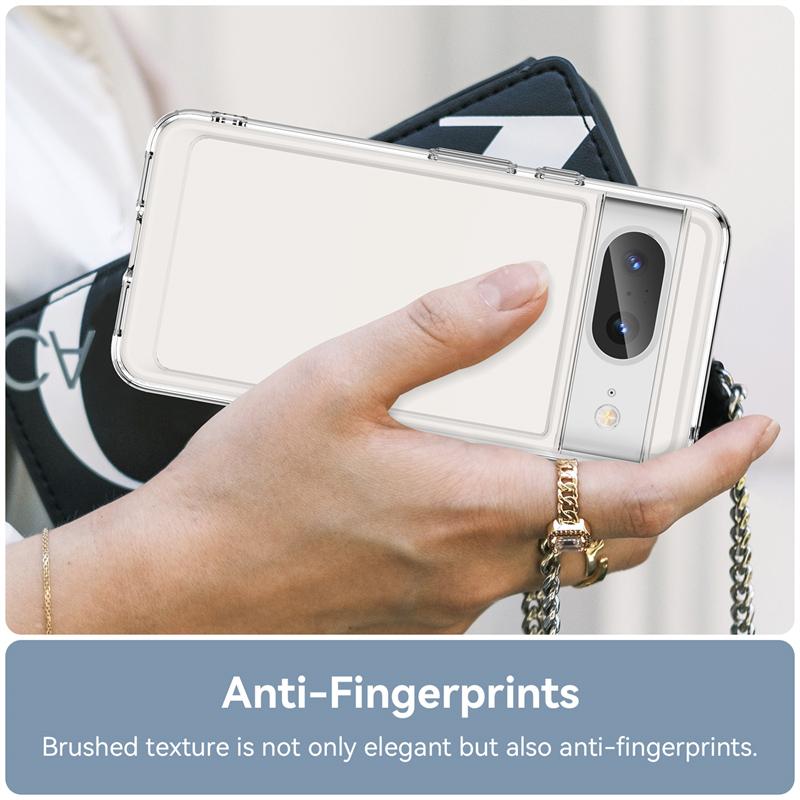For Google Pixel 8 Case Transparent TPU Capa Google Pixel 8 Pro 8A 7 Pro 7A Case Luxury Silicone Bumper Protector Pixel 8 Cover