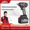 Heavy Duty Brushless Electric Torque Wrench with Lithium Battery for Auto Repair and Scaffolding