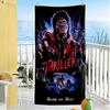 Michael Jackson Ręcznik Plażowy Super Miękki Mikrofibra Szybkoschnący Materiał Wygodny Lekki