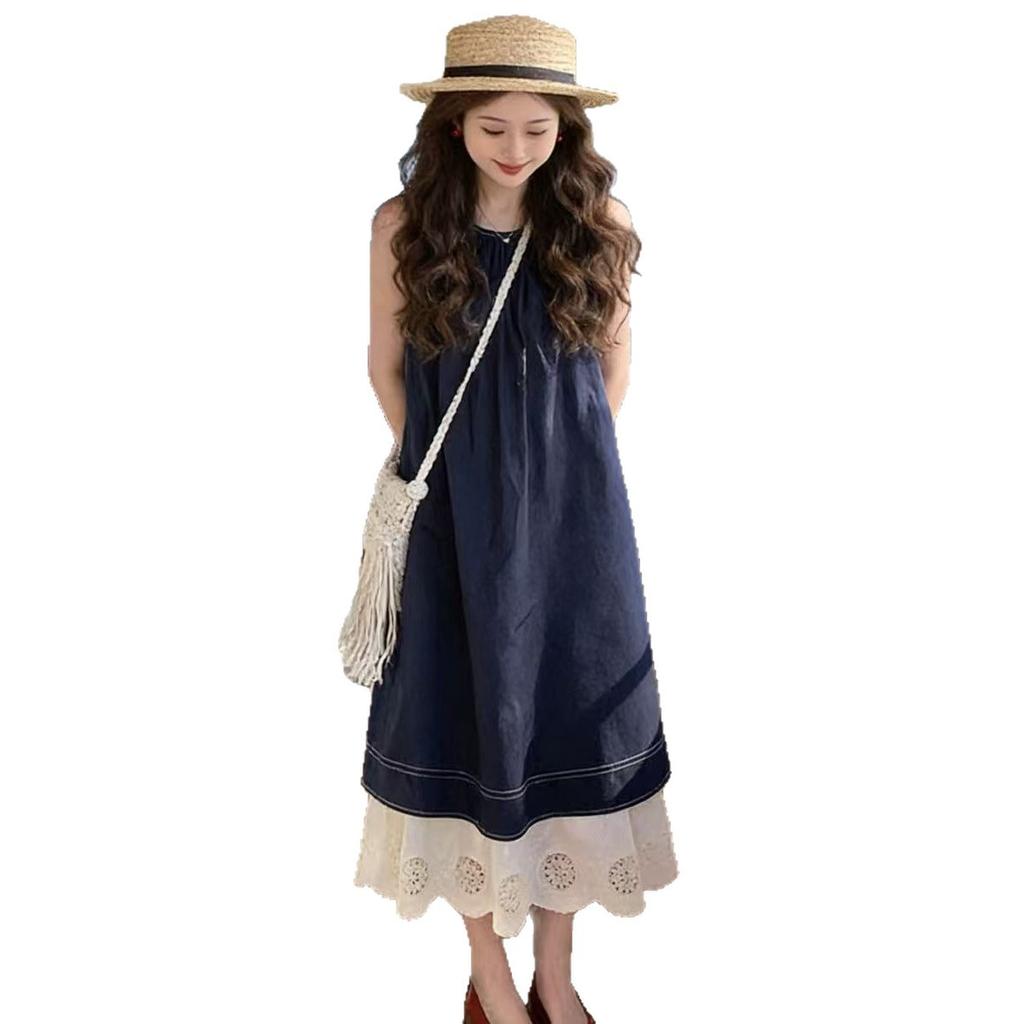 Maternity clothes summer clothes new dresses fashionable trendy mothers wear sleeveless vest skirts during pregnancy summer long