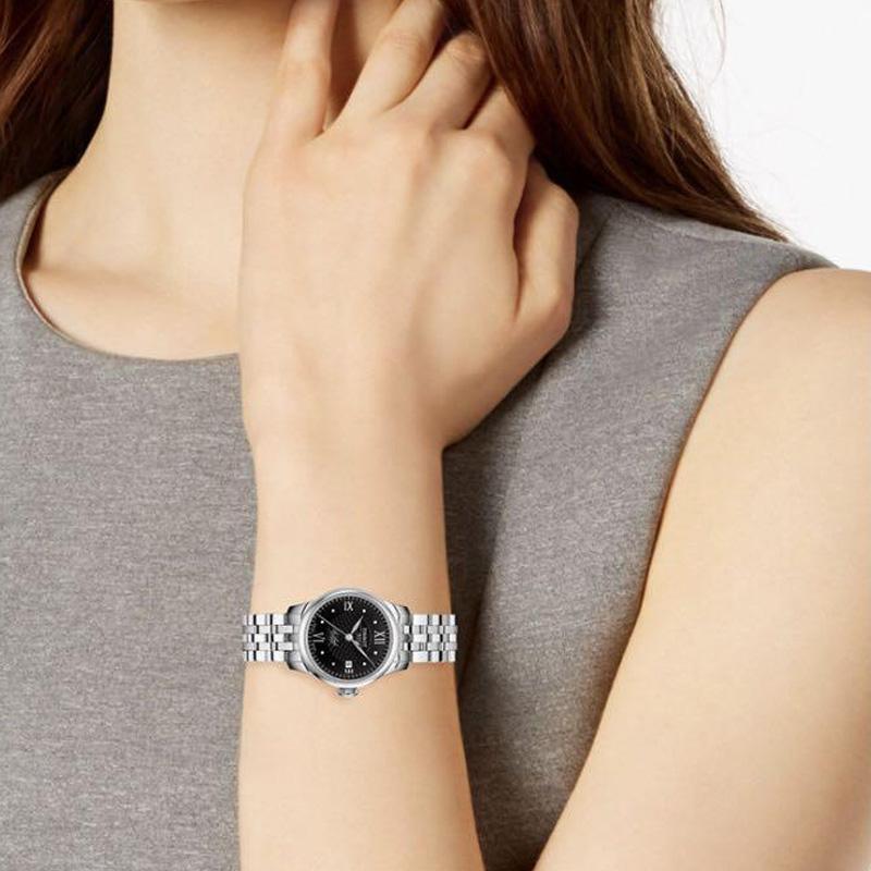 Tissot Le Locle Collection Automatic Mechanical Movement 30m Water Resistance Women's Watch 25.3mm 25.3mm T41.1.183.56