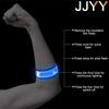 Outdoor Sports Night Running Armband - USB Rechargeable LED Light Reflective Safety Wristband for Cycling and Running
