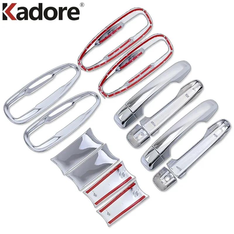 For Toyota Prado J150 2010 2011 2012 2013 2014 2015 Chrome Car Door Handle Cover Trim Side Door Handle Bowl Cup Accessories