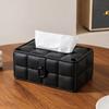 Creative Tissue Box Cover Dust-proof Facial Tissue Box Simple Fashion Paper Holder  fo Homestay