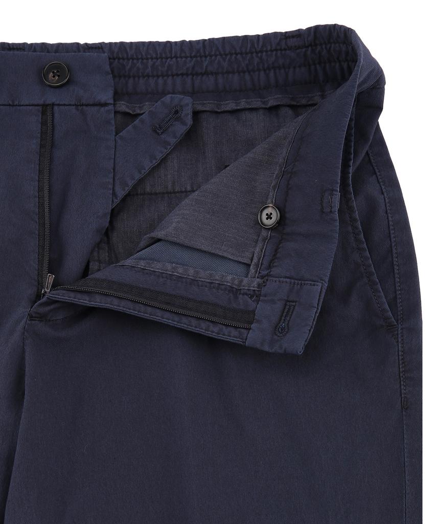 Jilseutyueoteunyuyogmaen Garment Dyed Setup Pants - Dark Navy (Jnpa6B383N3)