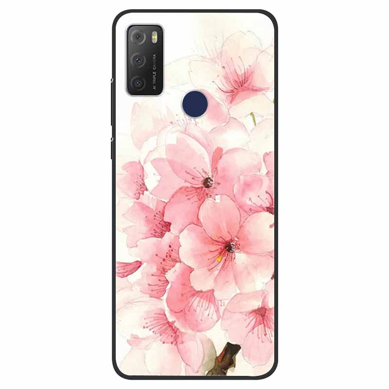 For TCL 20Y Case Shockproof Silicone Soft Phone Back Cover For TCL 20E 6125F Case TPU Bumper Coque For TCL20Y TCL20E 20 Y Funda