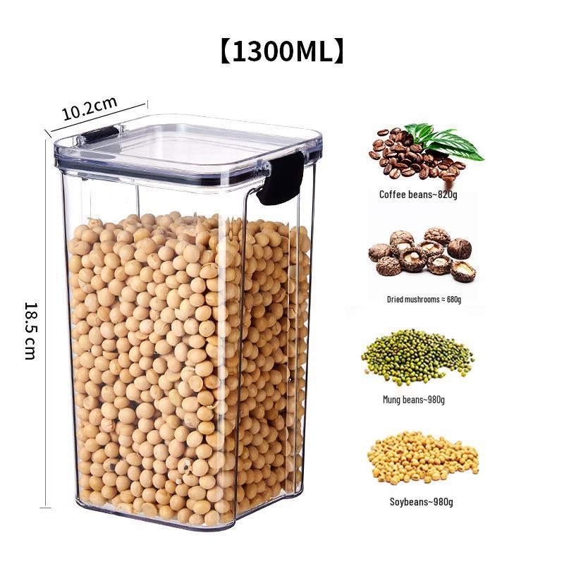 Transparent Food-Grade Plastic Storage Jar for Soups