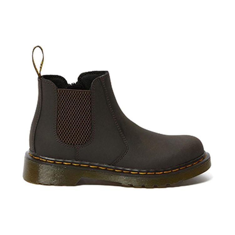 Dr. Martens Junior 2976 Zip Boty Dětské boty Tmavě hnědé 25851207