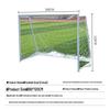Tieqin 4-Person Soccer Goal (180x120cm)