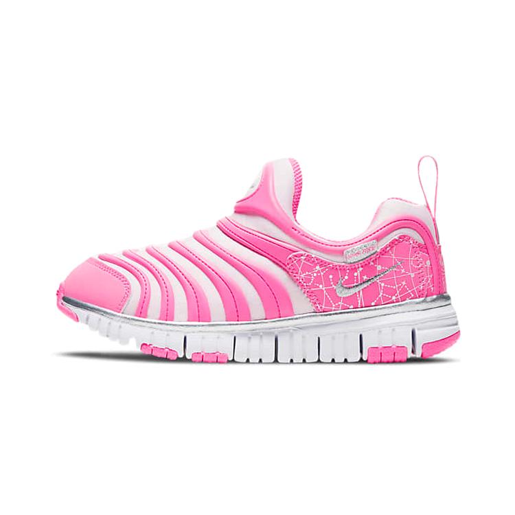 New Nike Dynamo Free Low Top Sports Casual Shoes Pink White Children Aged 3 7 Years Old DC3272-606