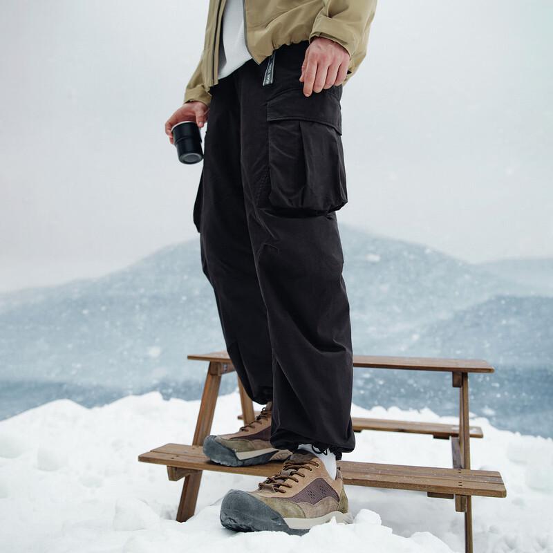 NVG·YOUNG Men's Duck Down Padded Cargo Pants