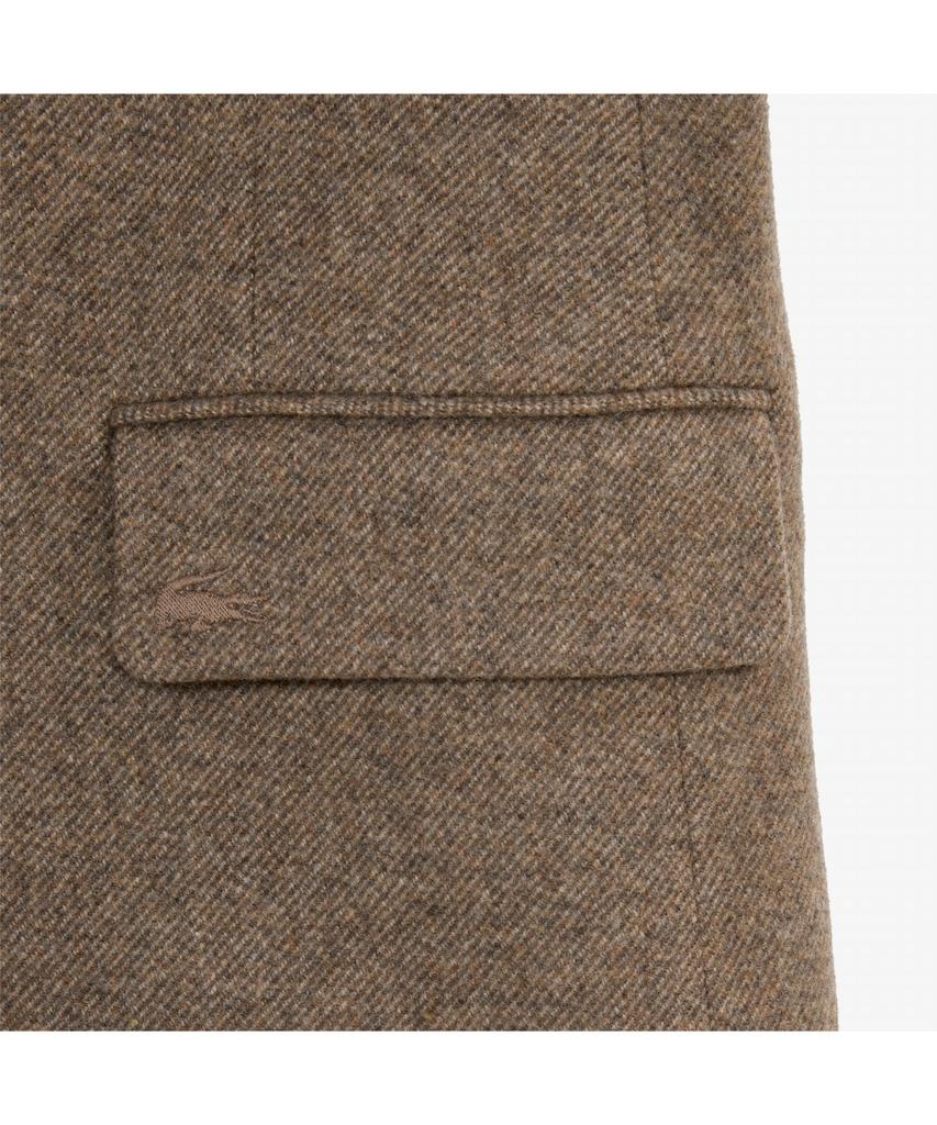 LACOSTE Women'S Soft Wool Blended Tailored Jacket Bf721E-55N Dpc