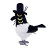 Anime Hunters Plush Cute Purple Tiger Black Hat Magpie Wth 3 Eyes Monster HuntGirl Group Stuffed For Fans Gifts