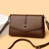 New commuter fashion atmosphere simple style light luxury shoulder messenger bag women's bag